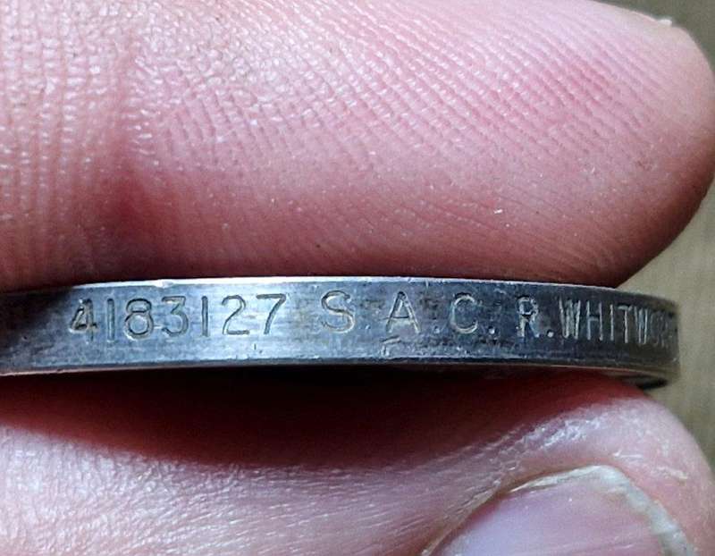 Full Size Brit GSM Clasp Malaya to  4183127 SAC R. Whitworth RAF