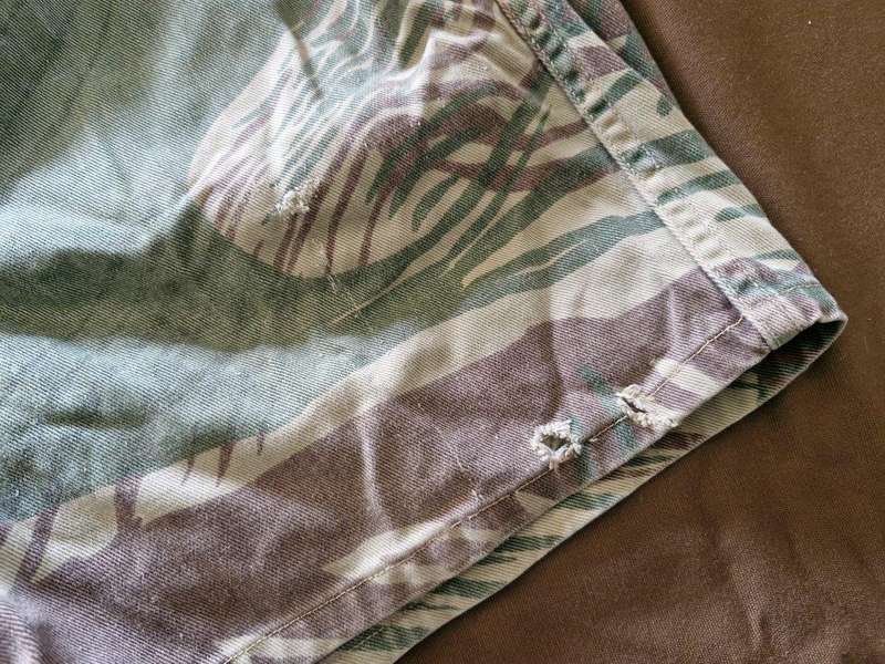 Rhodesian Bush War Camo Shorts. 38 Cm across Waist.