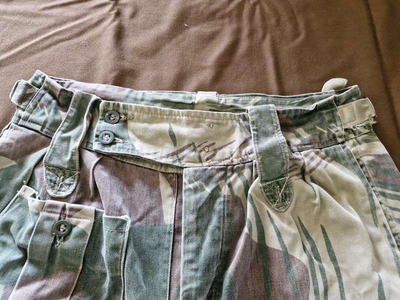 Rhodesian Bush War Camo Trousers. 38 Cm across Waist.