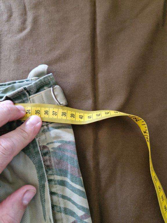 Rhodesian Bush War Camo Trousers. 38 Cm across Waist.