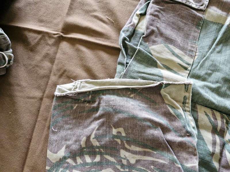 Rhodesian Bush War Camo Trousers. 37 Cm across Waist.