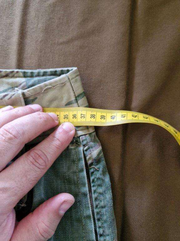 Rhodesian Bush War Camo Trousers. 37 Cm across Waist.