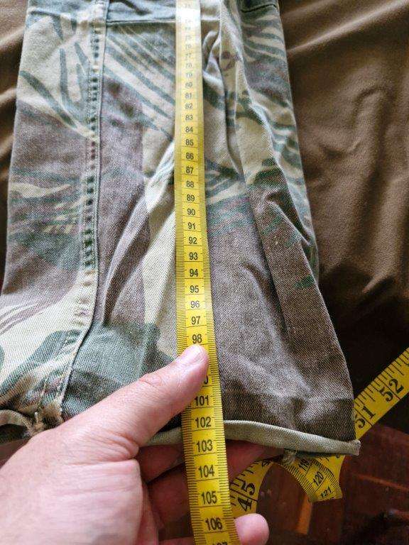 Rhodesian Bush War Camo Trousers. 37 Cm across Waist.