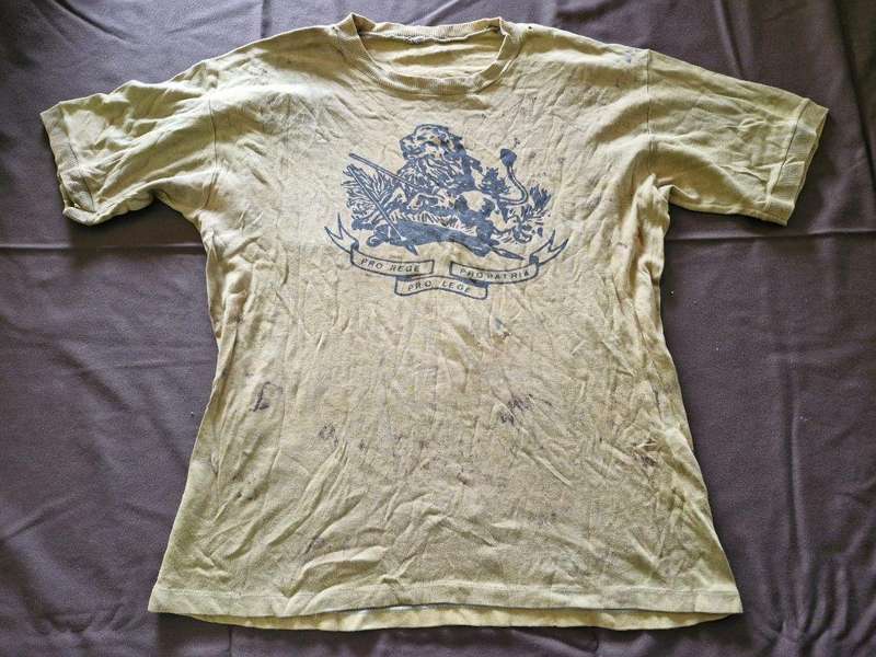 Rhodesian Bush War BSAP T-shirt. 48 Cm Armpit to armpit.