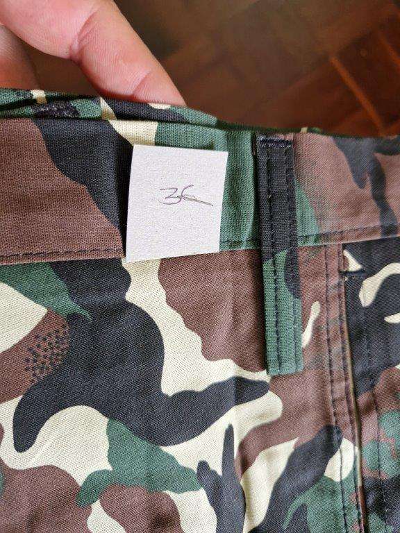 Unknown Camo Trousers. Size 36