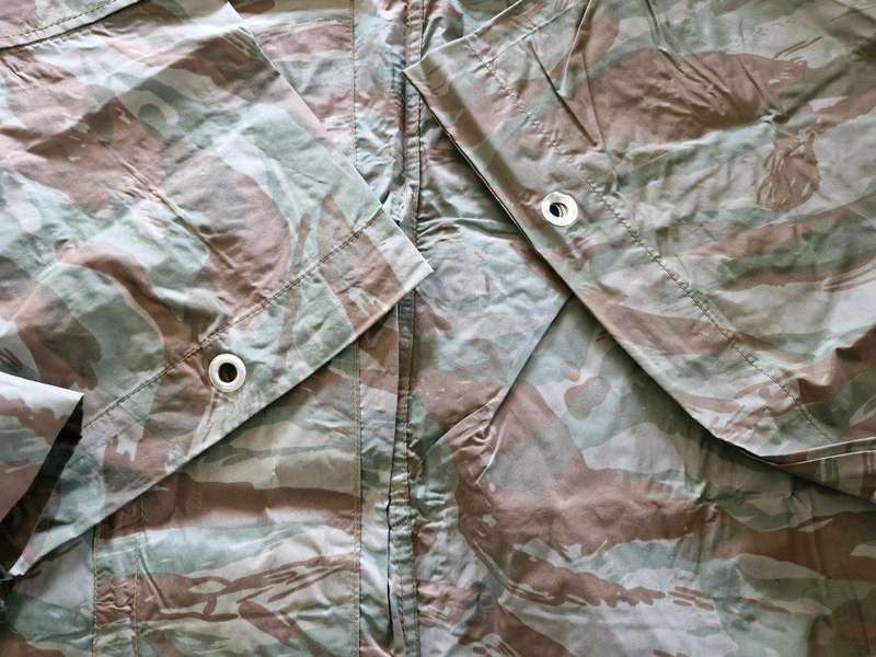 South African Bush War Portuguese Lizard pattern camo Poncho.