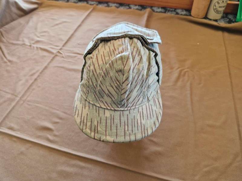 Czechoslovakian Line pattern Camo Cap. 55 Cm