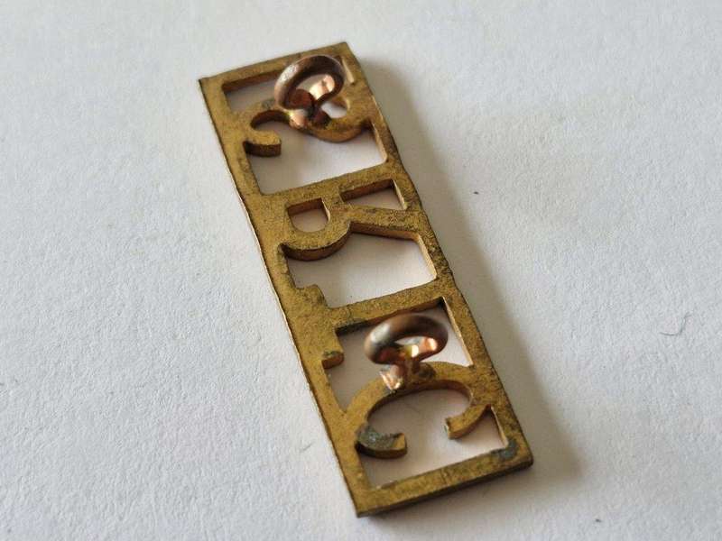 Southern Rhodesian Transport Corps Shoulder title.
