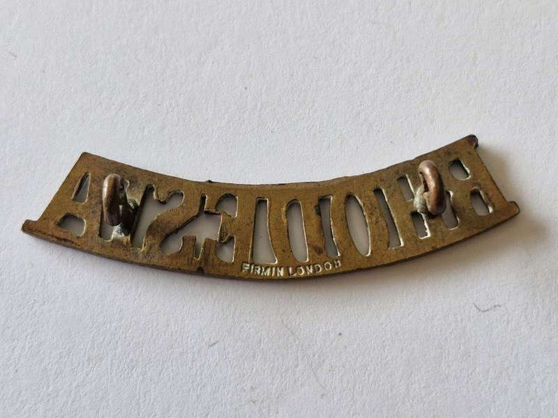 Rhodesian Shoulder title.