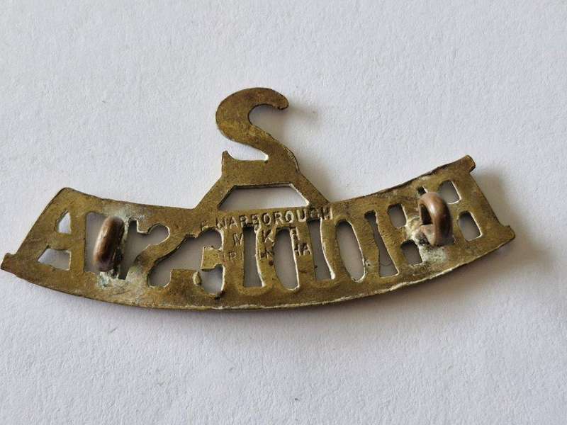 2nd Rhodesia Regiment Shoulder title.