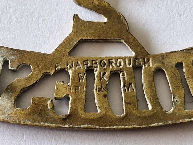 2nd Rhodesia Regiment Shoulder title.