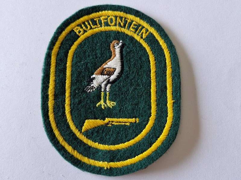 Bultfontein Commando Cloth badge