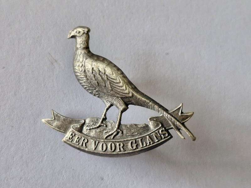 Zeerust Commando Beret Badge.