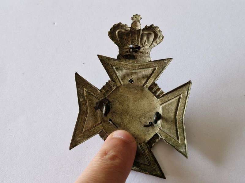 Duke of Edinburgh's Own Volunteer Rifles helmet Plate
