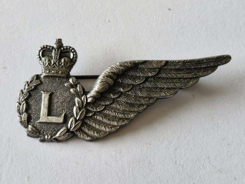 Royal Australian Air Force Loadmaster's Half Wing. Sterling Silver