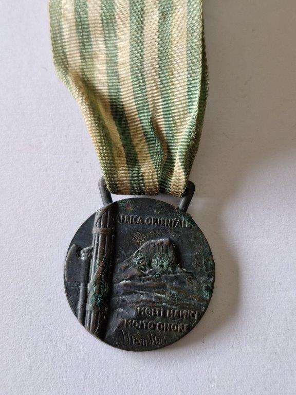 Italian WWII Africa Orientale Medal.
