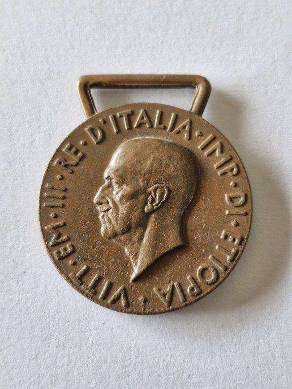 Italian WWII Africa Orientale Medal. No Ribbon