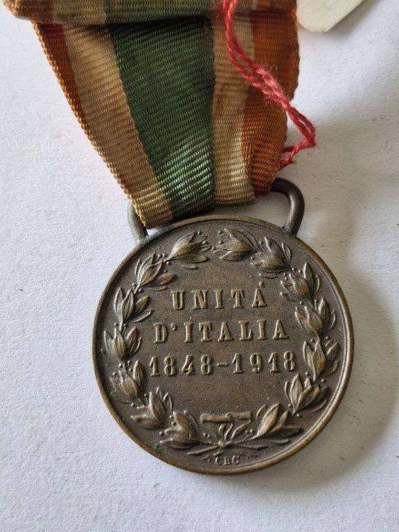 Commemorative Medal of the Unification of Italy 1848-1918