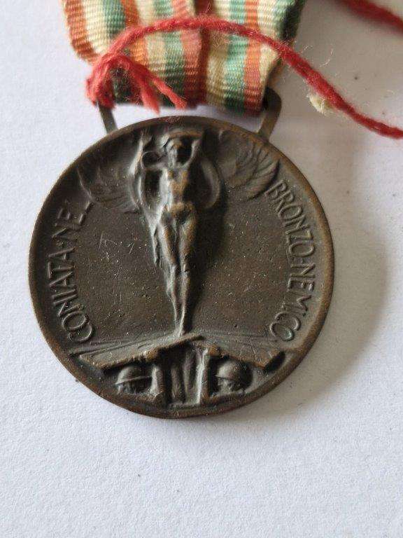 WWI Italian Unification Commemorative Medal with 2 bars