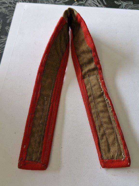 Italian WWII Carbeniere gorget ranks