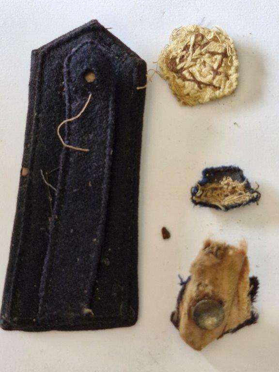 Italian WWII Lot . Damaged and brittle