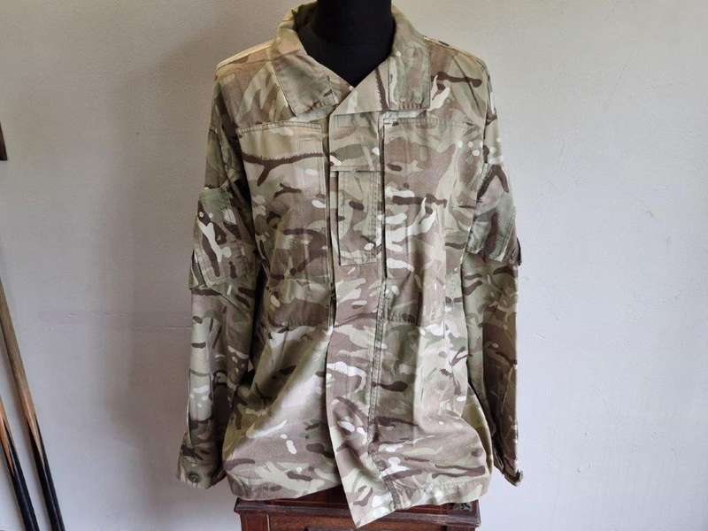 British PCS Camo Combat Jacket. 54 Cm Armpit to Armpit