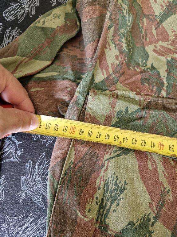 Portuguese Lizard pattern Camo Jacket. 51 Cm Armpit to Armpit.