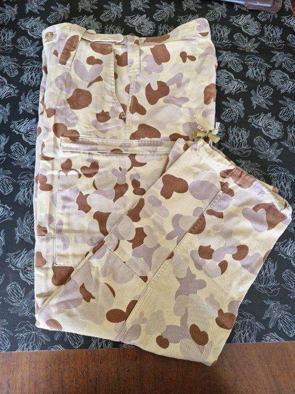 Australian Land 125 DPDU pattern Camo Trousers. 40 Cm across waist.