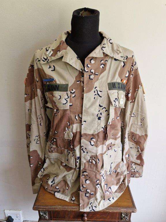 US Desert Storm Chocolate Chip Jacket. 52 Cm Armpit to Armpit.