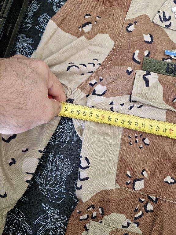 US Desert Storm Chocolate Chip Jacket. 52 Cm Armpit to Armpit.