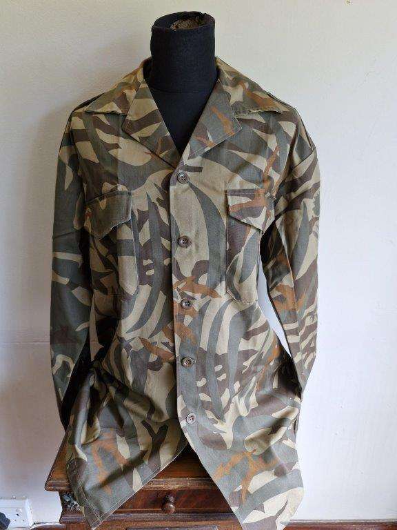 Bophuthatswana Police Camo shirt. 62 Cm Armpit to Armpit.