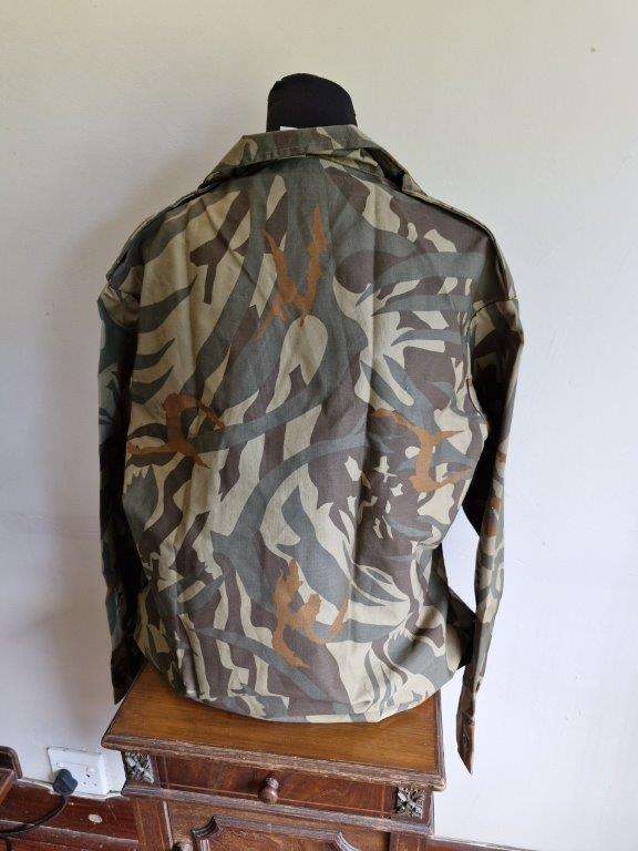 Bophuthatswana Police Camo shirt. 62 Cm Armpit to Armpit.