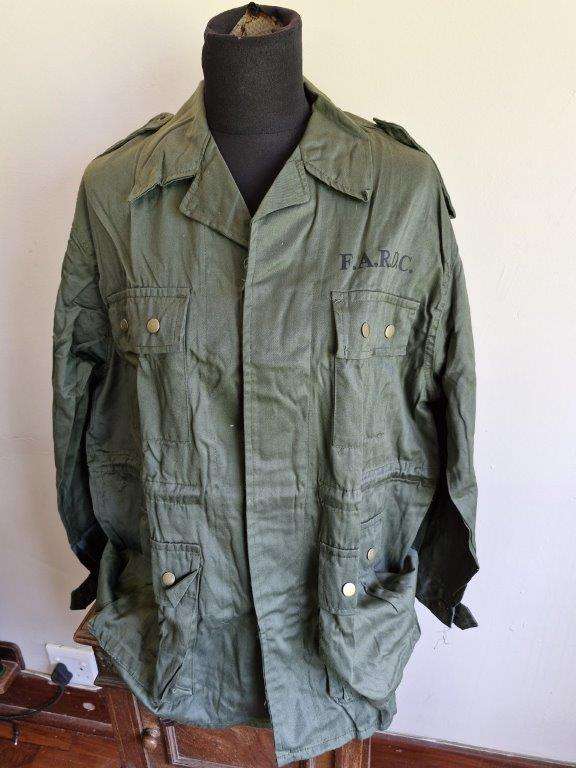 Democratic Republic of Congo Army Jacket. 60 Cm Armpit to Armpit.