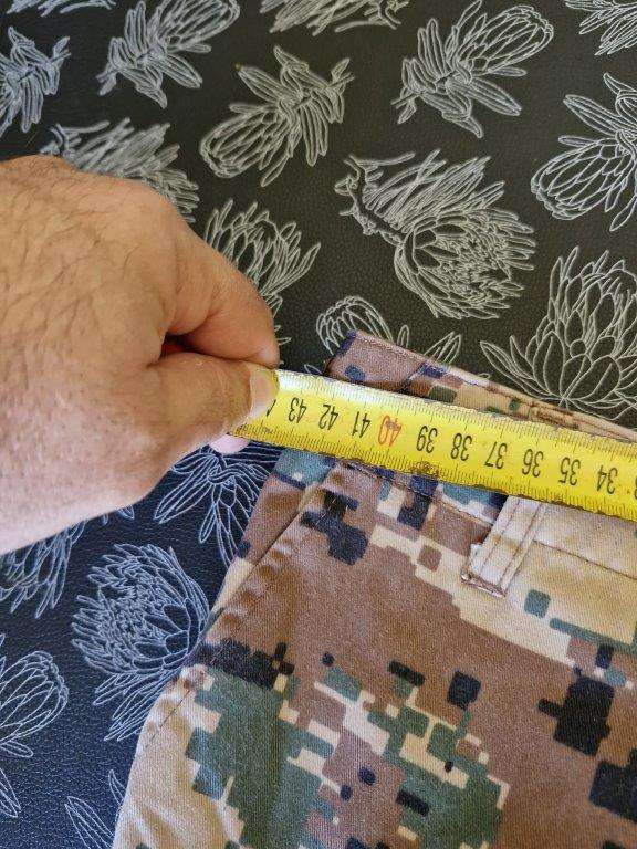 Jordanian KA2 Digital Camo Trousers. 42 Cm across waist.