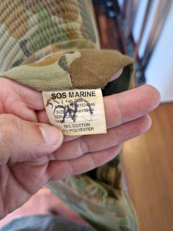 Australian DPCU Camo Boony/Bush Hat . 56 Cm
