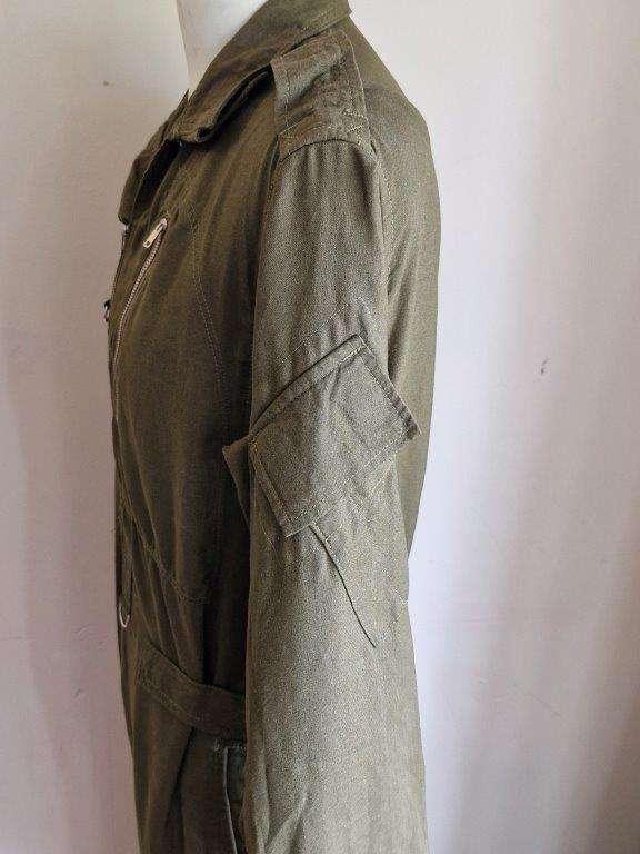 19 Squadron SAAF Flight suit with 19 Squadron patch. 54 Cm Armpit to Armpit. Good used condition.