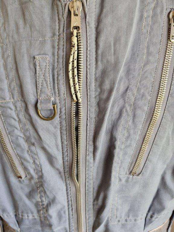 SAAF Lightweight Flight Suit MK7. 52 Cm Armpit to Armpit. Main zip stripped and stitching issues.