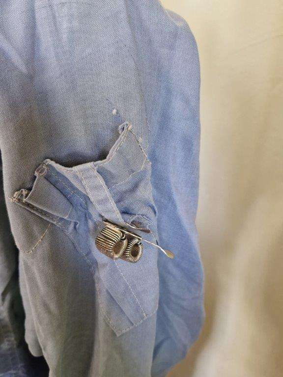 SAAF Lightweight Flight Suit MK7. 52 Cm Armpit to Armpit. Main zip stripped and stitching issues.