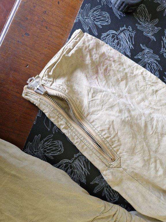 WWII Battle of Britain period "Sidcot" Flight Suit. Arm zip stripped, has some damage. 1939