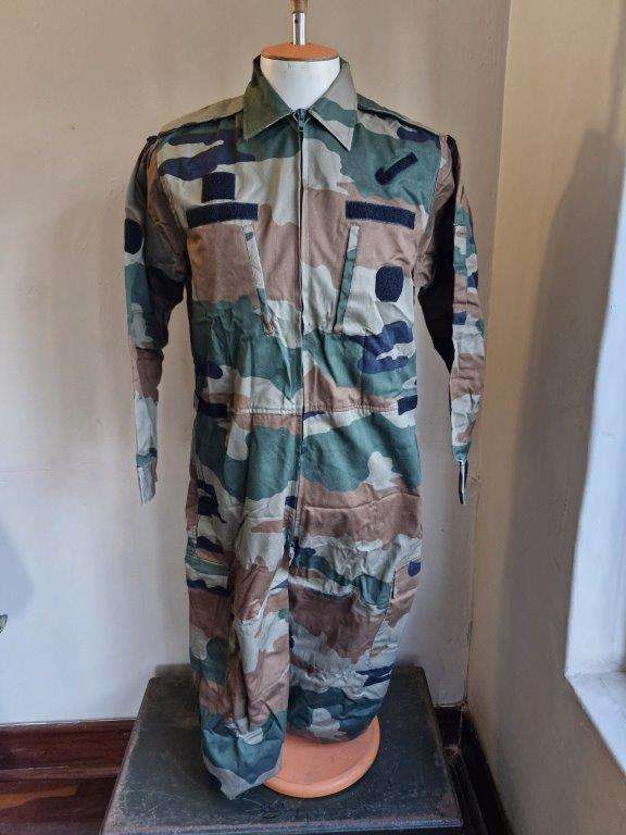 Indian Air Force Commo flight suit/Overall. 52 Cm Armpit to Armpit.