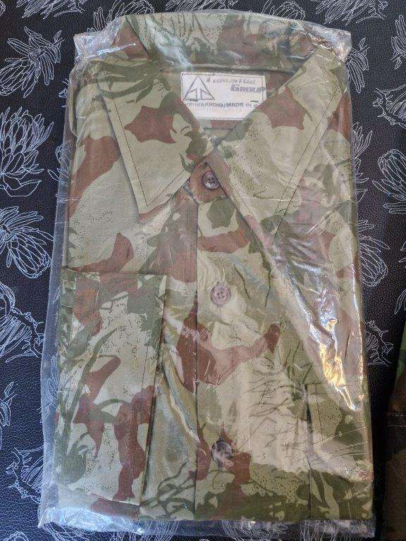 SAP 2nd pattern Cammo shirt. New. Size Large