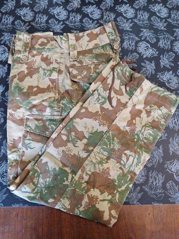 SAP 2nd pattern Cammo trousers. 41 Cm Across waist