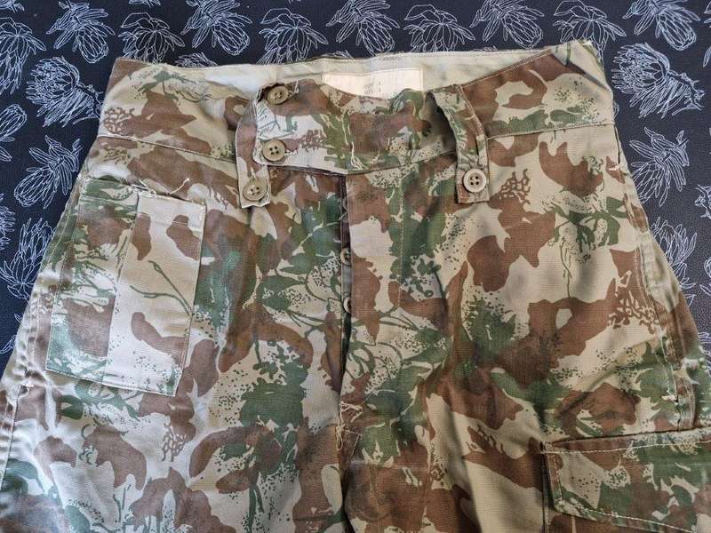 SAP 2nd pattern Cammo trousers. 41 Cm Across waist