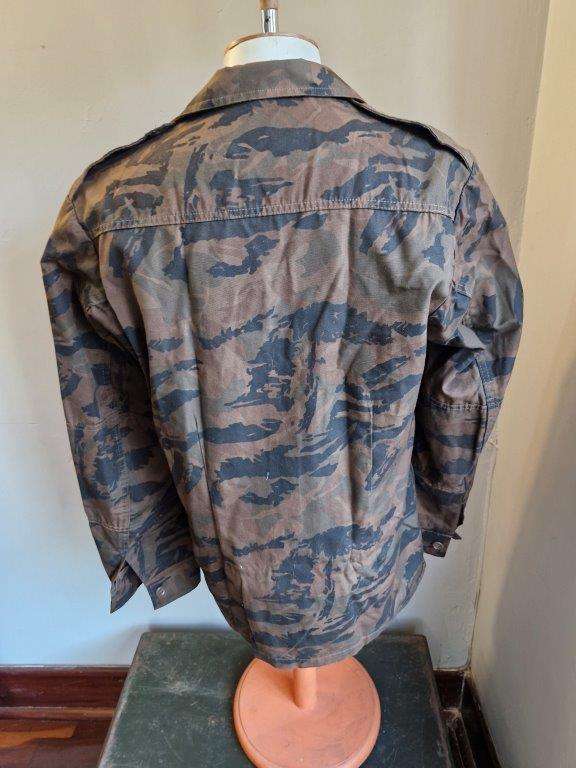 South African Railway Police Camo Jacket. No makers label. 55Cm Armpit to Armpit