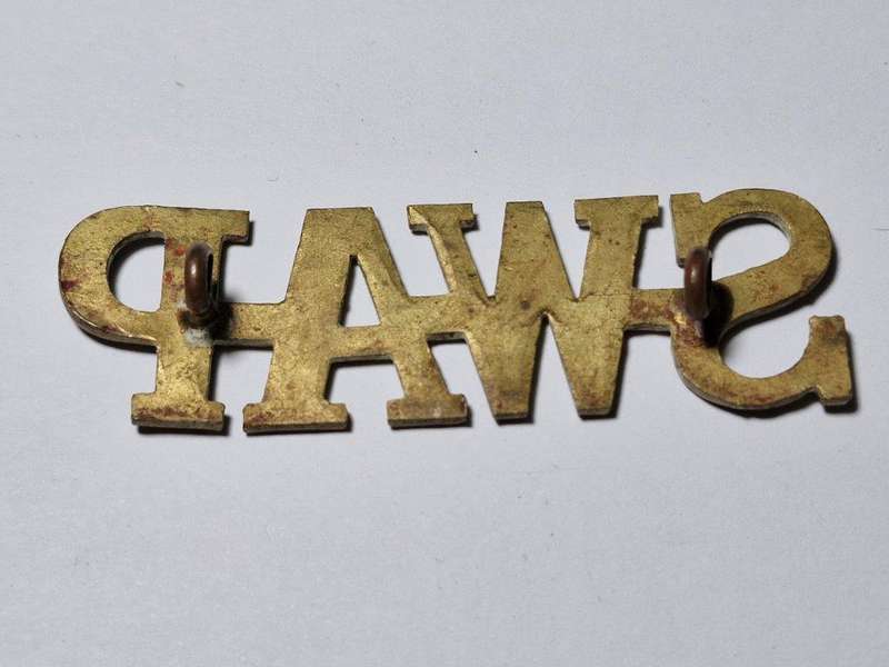 Large South West African Police Shoulder Title.
