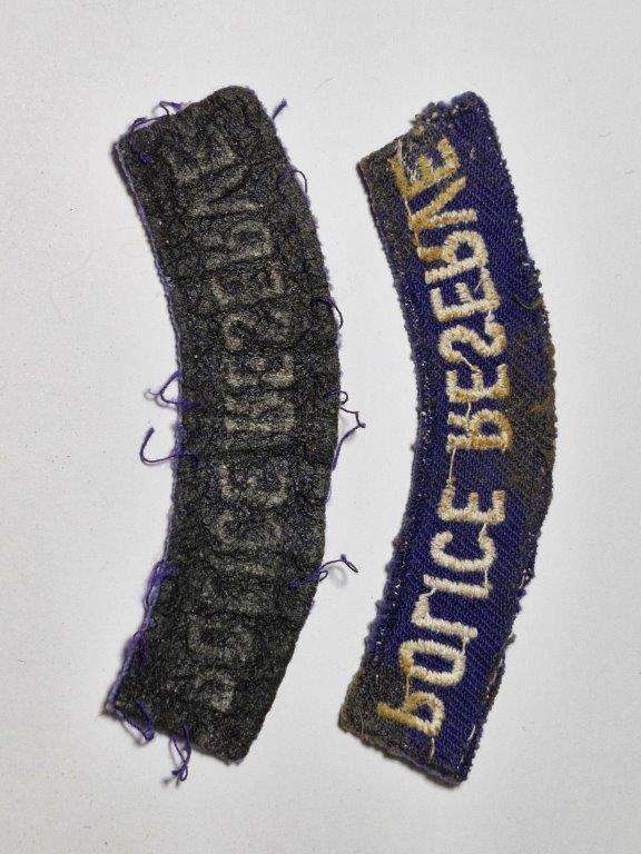Rhodesian BSAP Police Reserve shoulder titles