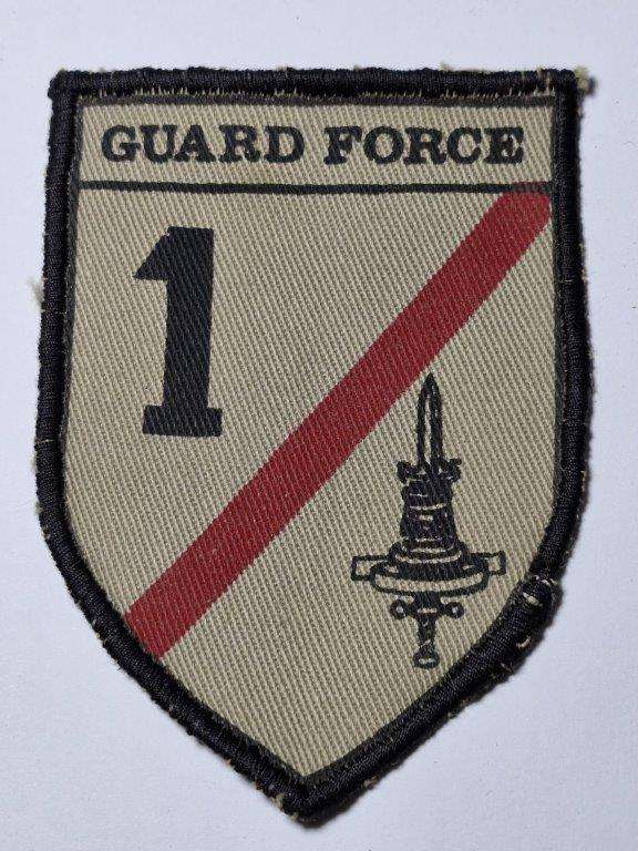 Rhodesian Guard Force Group 1 Mount Darwin Patch