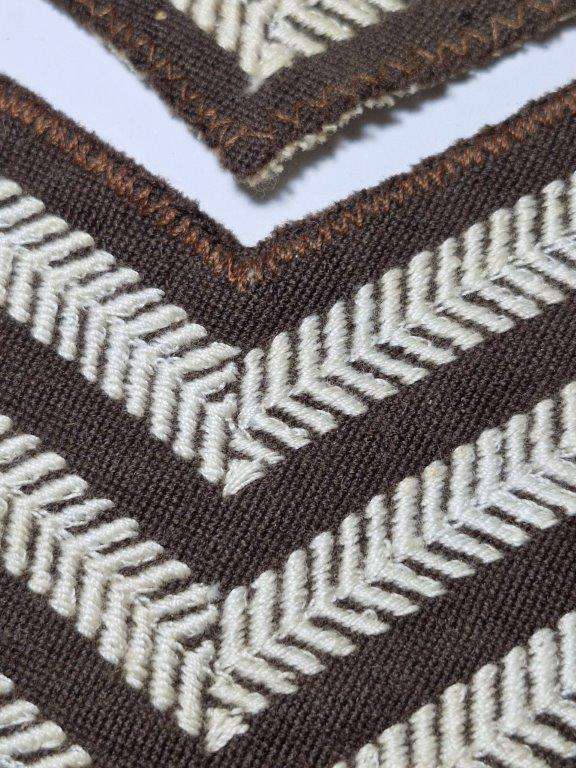 Rhodesian Guard Force ranks. Junior Corporal, Keep Corporal and Keep Sergeant.