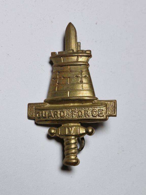 Rhodesian Guard Force Cap badge.