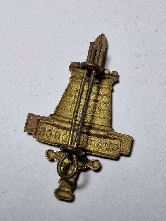 Rhodesian Guard Force Cap badge.